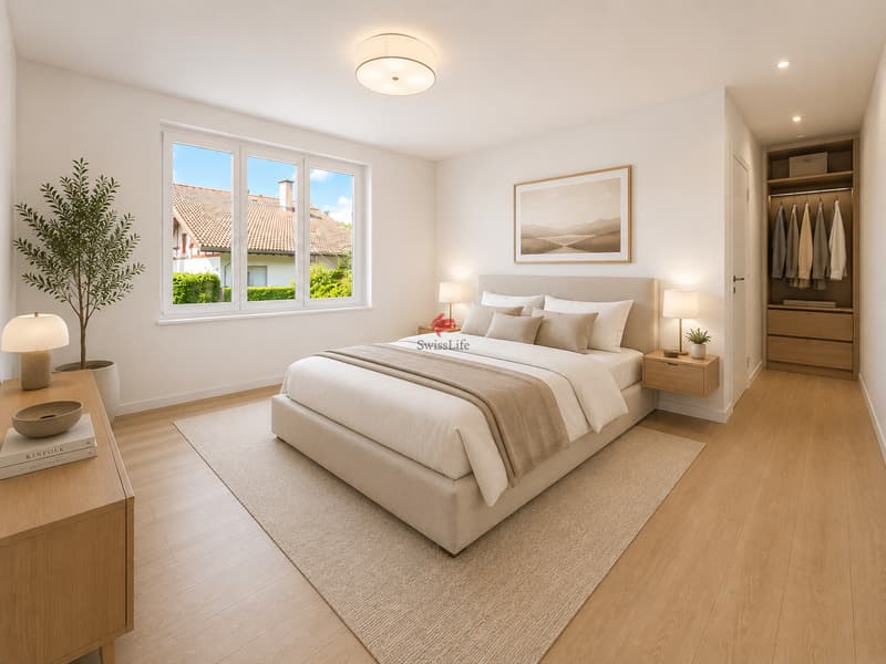Apartment with a lake view to transform according to your dreams! (4)