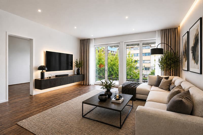 Enfin chez soi, directement sur le Rhin (1)
