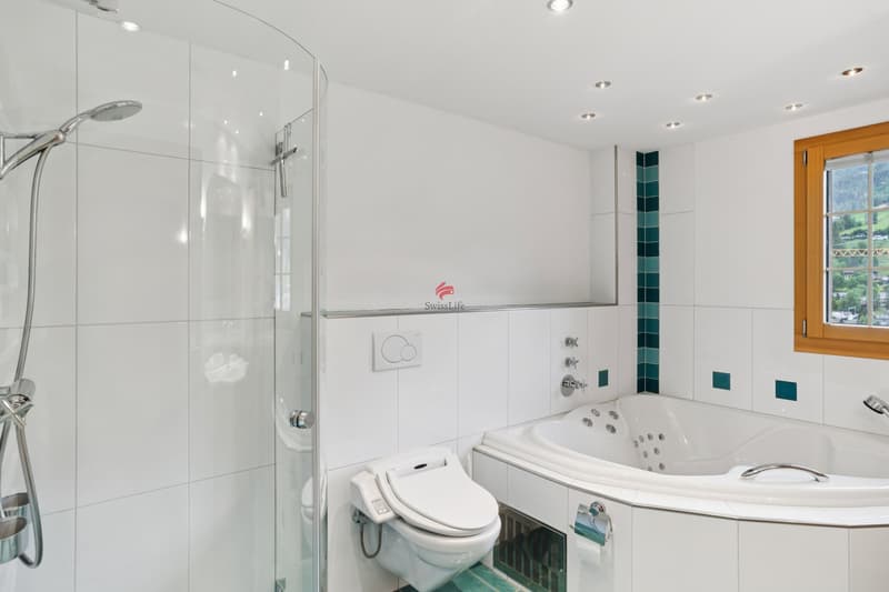 Badezimmer Dachgeschoss