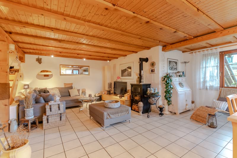 Wohnen mit Schwedenofen - Einliegerwohnung