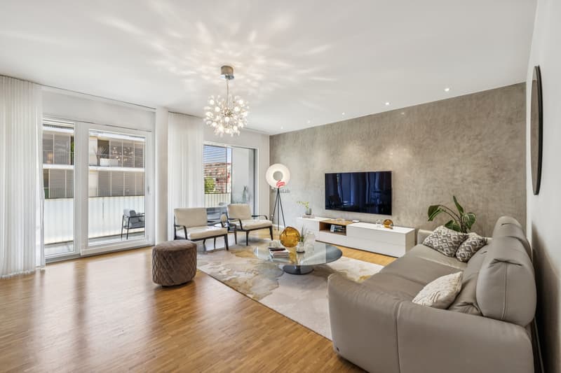 Magnificent 5-room bright apartment in a Minergie PPE in the heart of Vergers (1)