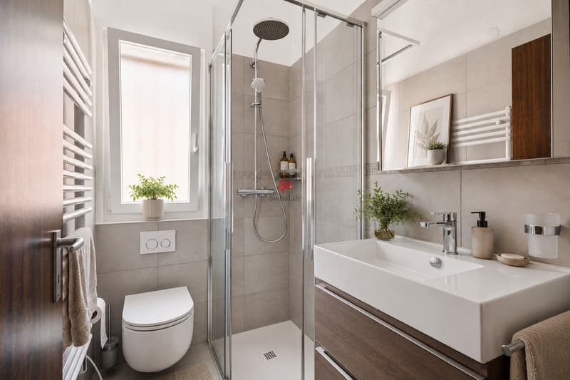 / Secondo bagno moderno ristrutturato nel 2004