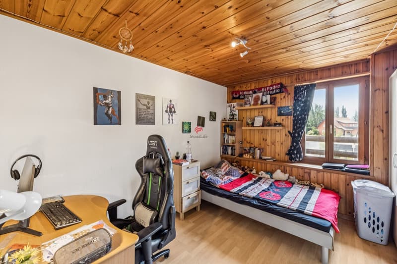 Appartamento di 4,5 locali con soppalco e soffitta - Villaggio di Saxon (9)