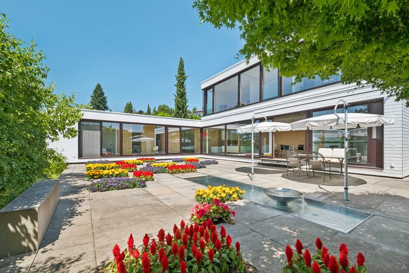 Terrasse mit Privatsphäre