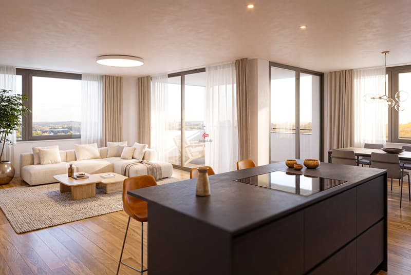 Living space in a new building (1)