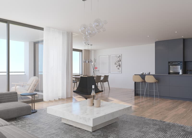 Living space in a new building (2)