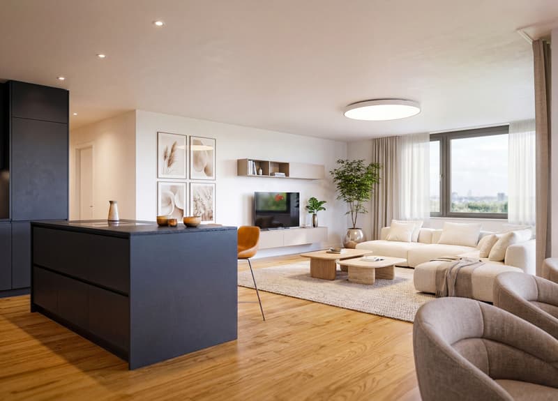 Living space in a new building (2)