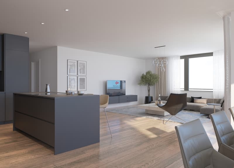 Living space in a new building (3)