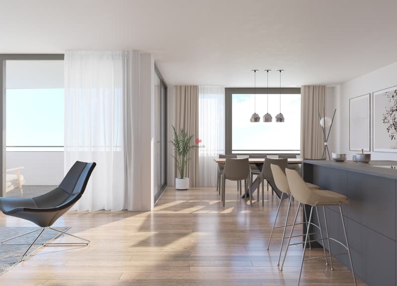 Living space in a new building (4)
