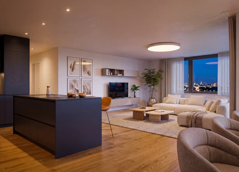 Living space in a new building (3)