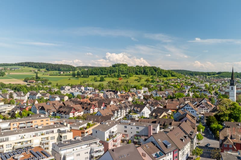 Wohngefühl wie im eigenen Haus - Gartenwohnung im Zentrum von Bülach (12)