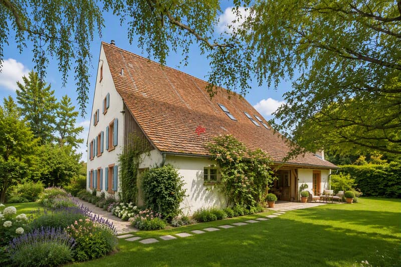 Historisches Bauernhaus - Wohnen mit Atmosphäre und Geschichte (1)