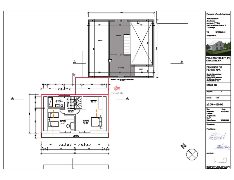 / Plan de l'étage