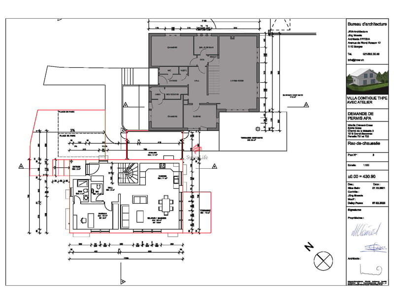 / Plan du rez-de-chaussée
