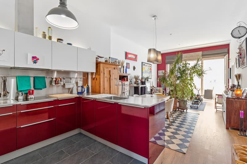 / Loft côté cuisine