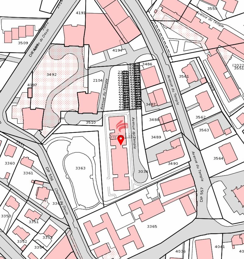 / Plan cadastral