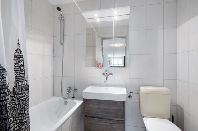 Das Badezimmer: Gut unterhalten mit Potenzial zur Modernisierung