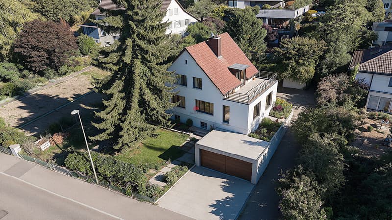 Möglicher Umbau mit Doppelgarage
