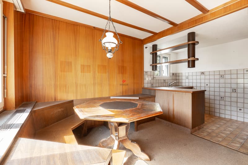 Obere Etage: Koch-/Essbereich