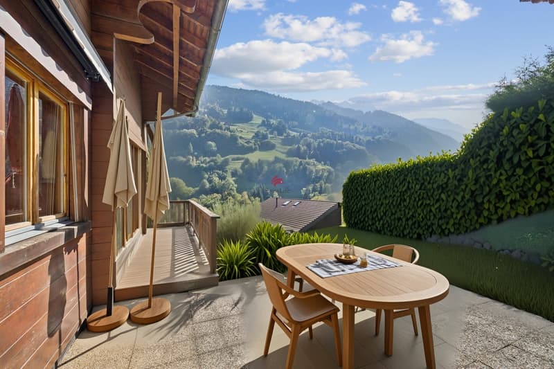 Charme alpin et tranquillité aux portes du village (4)