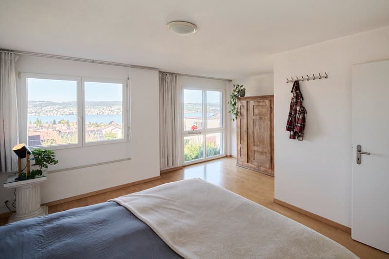 Schlafzimmer 1 im Erdgeschoss