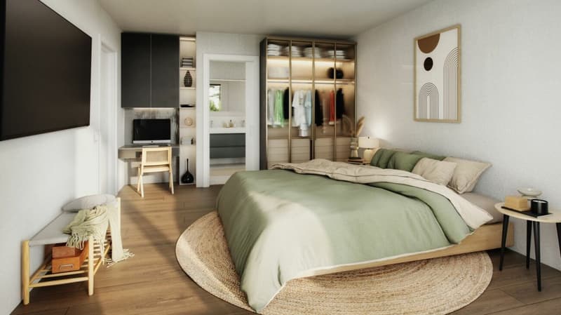 Une vie pleine de possibilités : appartements en propriété avec charme dans un endroit très calme et ensoleillé ! (2)