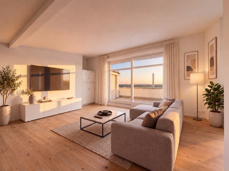 Privates Bergpanorama - Maisonette mit sonniger Südterrasse (2)