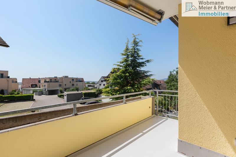 Sonniger Balkon 8 m2 ideal nach Süd-Westen