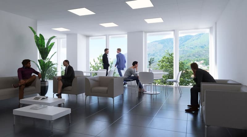 Affittasi nuovo ufficio di 260 m² - Nuovo Centro Amministrativo e Commerciale nel cuore di Chiasso (13)