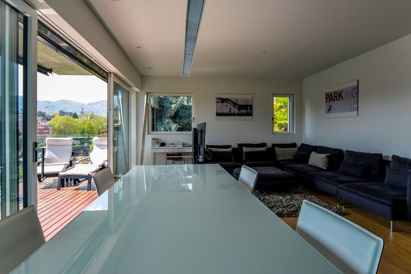 Attico vista lago con roof garden (6)