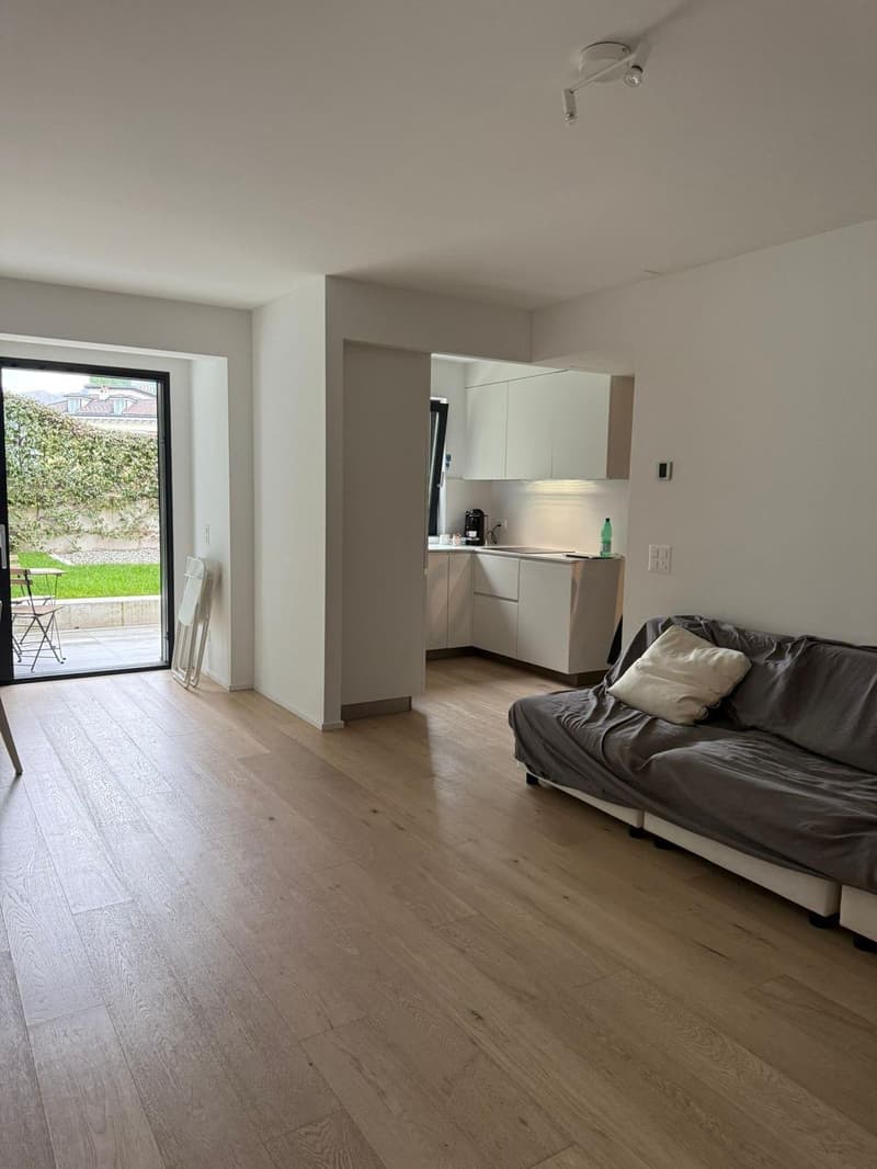 Zweieinhalb-Zimmer-Wohnung mit Garten in Massagno (2)