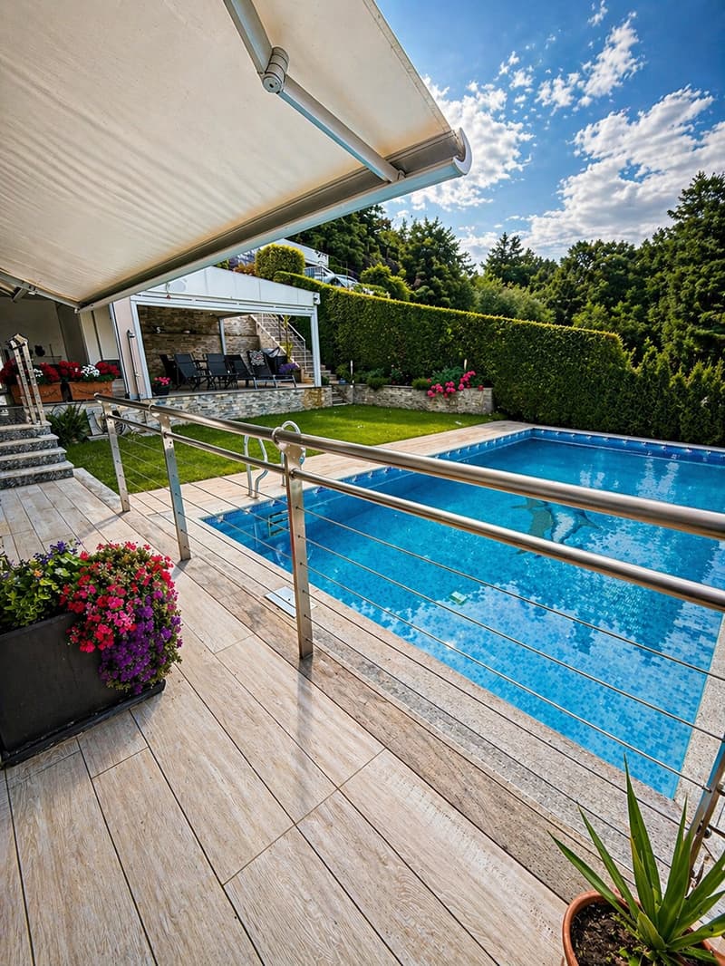 Esclusiva villa con piscina a pochi minuti dalla città (3)
