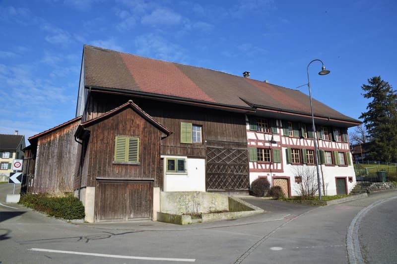 Denkmalgeschütztes Wohnhaus mit Potenzial und vorwiegend historischer Baustruktur im Dorfzentrum (1)