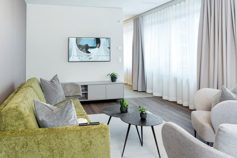 2-Zimmer Apartment Superior Suite möbiliert in Cham (Zug), Papieri-Areal (4)