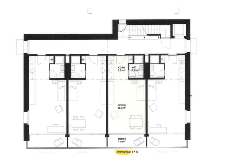 Gemütliche 1-Zimmer-Wohnung im Herzen von St. Gallen (8)