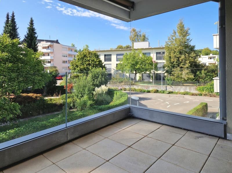 Ausblick Kreuzung Töpferweg/Schlimpergstrasse