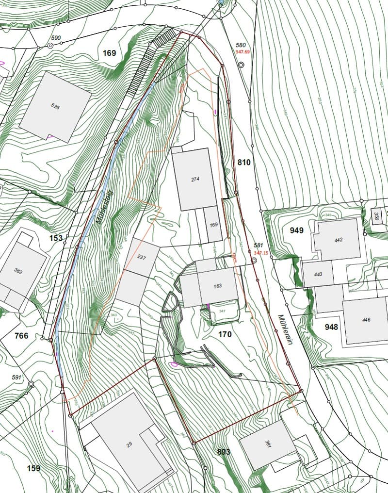 Baulandparzelle, ideal für ein Einfamilienhaus (2)