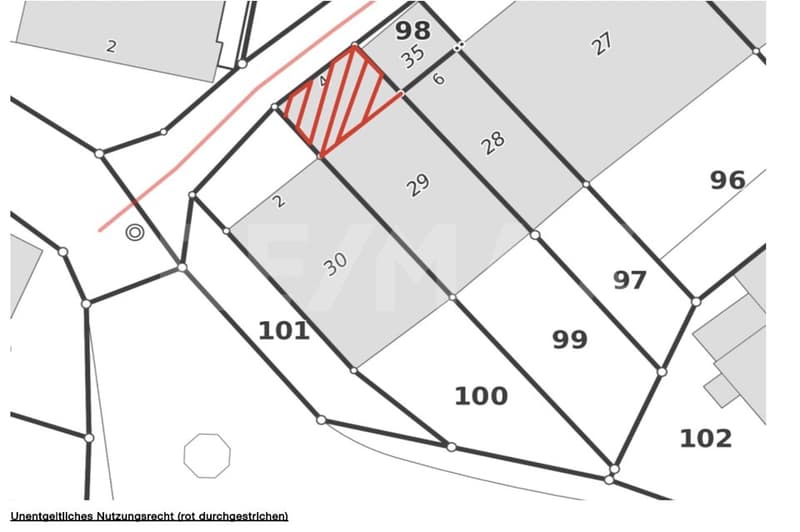Garage / Cadastral No. 100 for sale in Trasadingen (4)