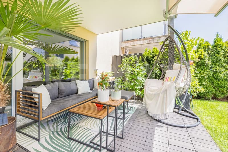 Modern garden apartment with private retreat in a green area (6)