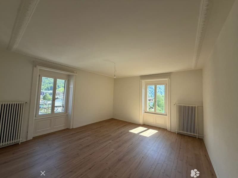 Erstbezug - frisch sanierte 5.5 Zimmer-Wohnung mit Balkon jetzt zu vermieten! (2)