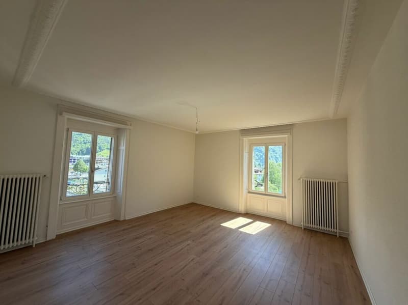 Primo affitto - appartamento di 5,5 locali appena ristrutturato con balcone in affitto ora! (2)