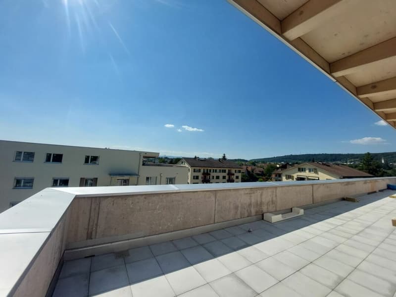 Exklusive 2.5-Zimmer-Attikawohnung mit ca. 74 m² Sonnenterrasse - Erstbezug im Neubau (7)