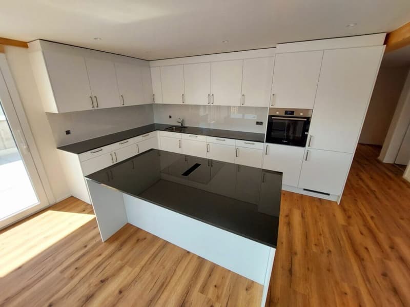 Exklusive 2.5-Zimmer-Attikawohnung mit ca. 74 m² Sonnenterrasse - Erstbezug im Neubau (2)