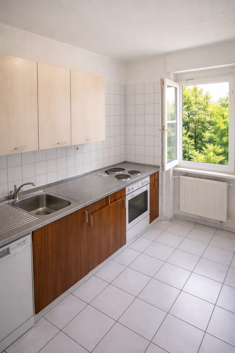 Appartement spacieux de 4,5 pièces avec balcon et parking à Fribourg (1)