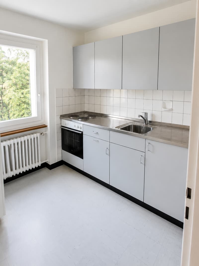 Spacieux appartement de 5 pièces avec balcon et belle vue à Fribourg (1)