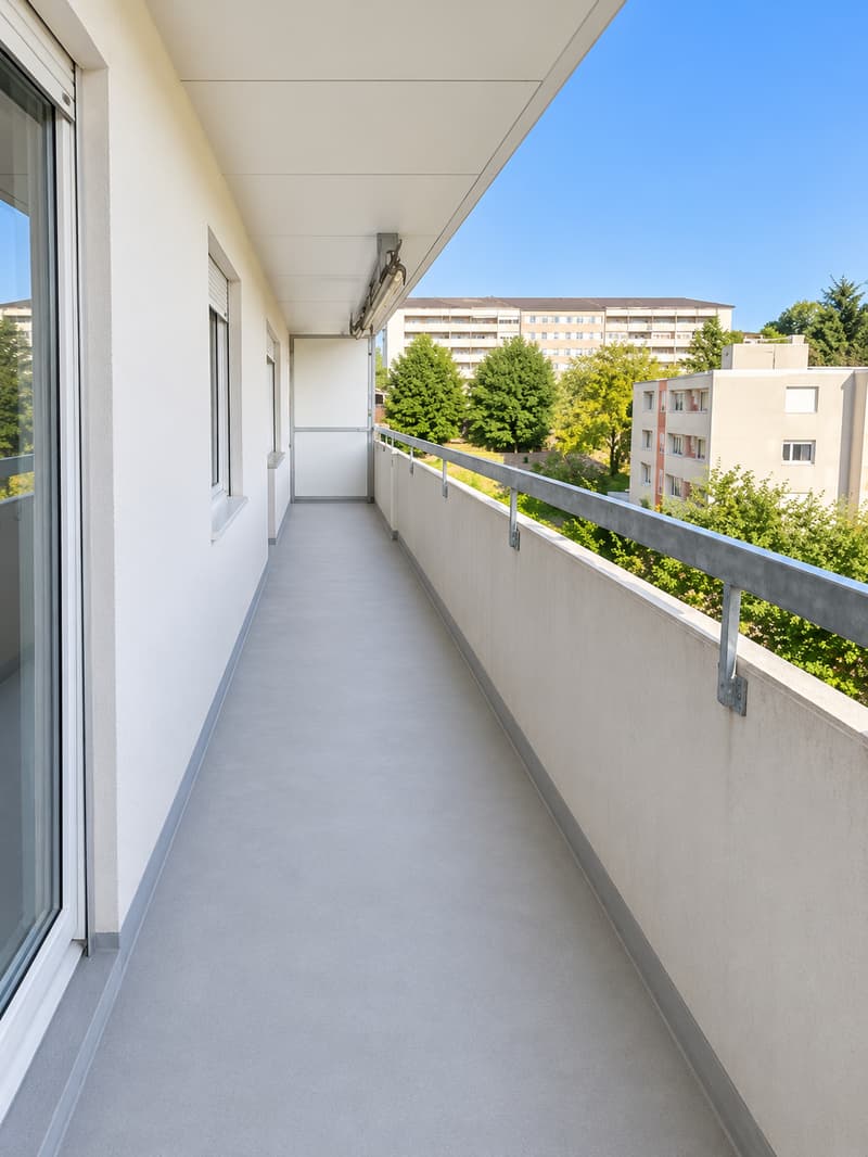 Spacieux appartement de 5 pièces avec balcon et belle vue à Fribourg (11)