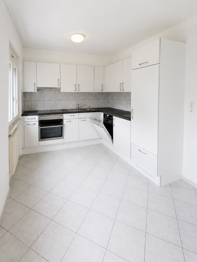Spacieux 3,5 pièces à Fribourg – Vue sur la verdure, balcon et garage : votre futur chez-vous ! (1)
