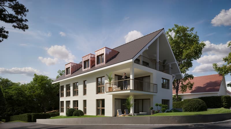 New building with a far-reaching view: living close to nature, designing individually (3)