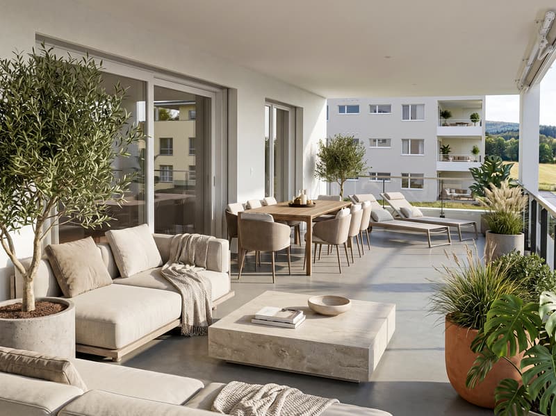 Oasis résidentielle moderne avec grande terrasse et beaucoup de lumière (2)