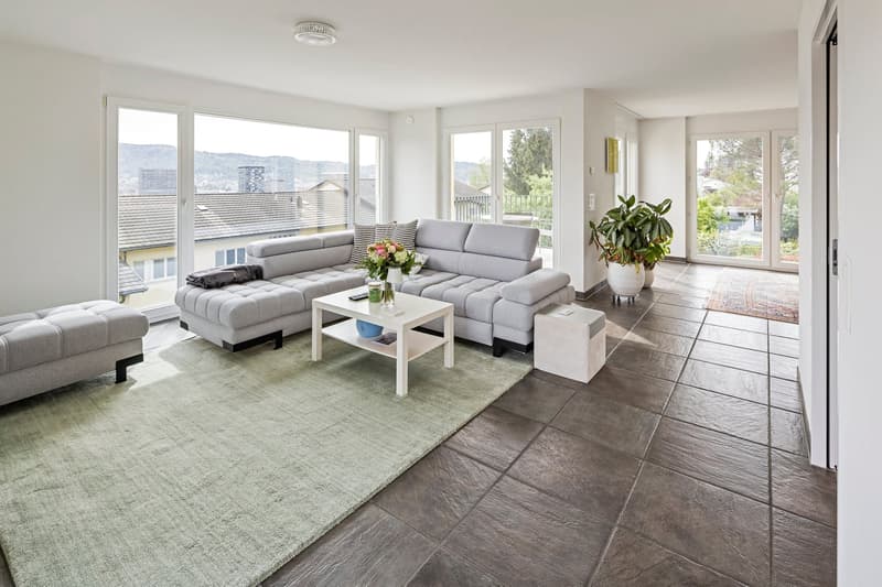 Exklusiv über den Dächern von Zürich: Privatsphäre trifft Skyline (6)